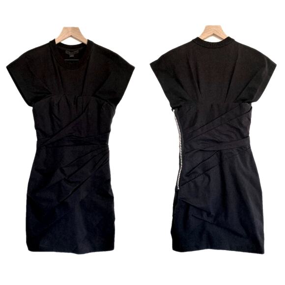 NWT Alexander Wang Draped Bustier Structured Dress Size 4 - Picture 1 of 15